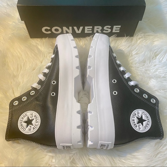 Converse CTAS Lugged Platform High Top Sneaker 8.5 - Picture 4 of 6